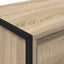 Sengebord 2 pcs Sonoma 39,5 x 30 x 50 cm Konstrueret træ