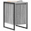 Sengebord 2 pcs Grå Sonoma 39,5 x 30 x 50 cm Konstrueret træ