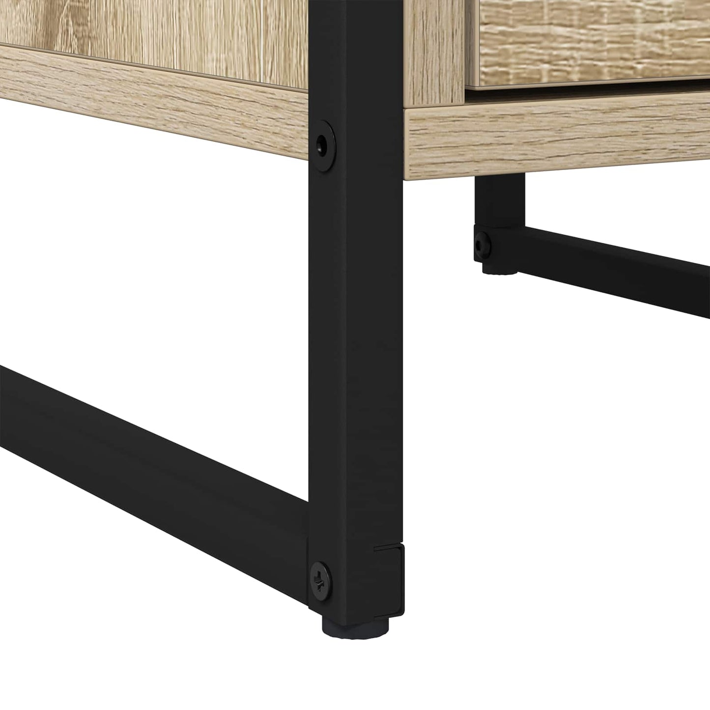 Sengebord 2 pcs Sonoma 39,5 x 30 x 50 cm Konstrueret træ