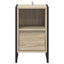 Sengebord 2 pcs Sonoma 39,5 x 30 x 50 cm Konstrueret træ