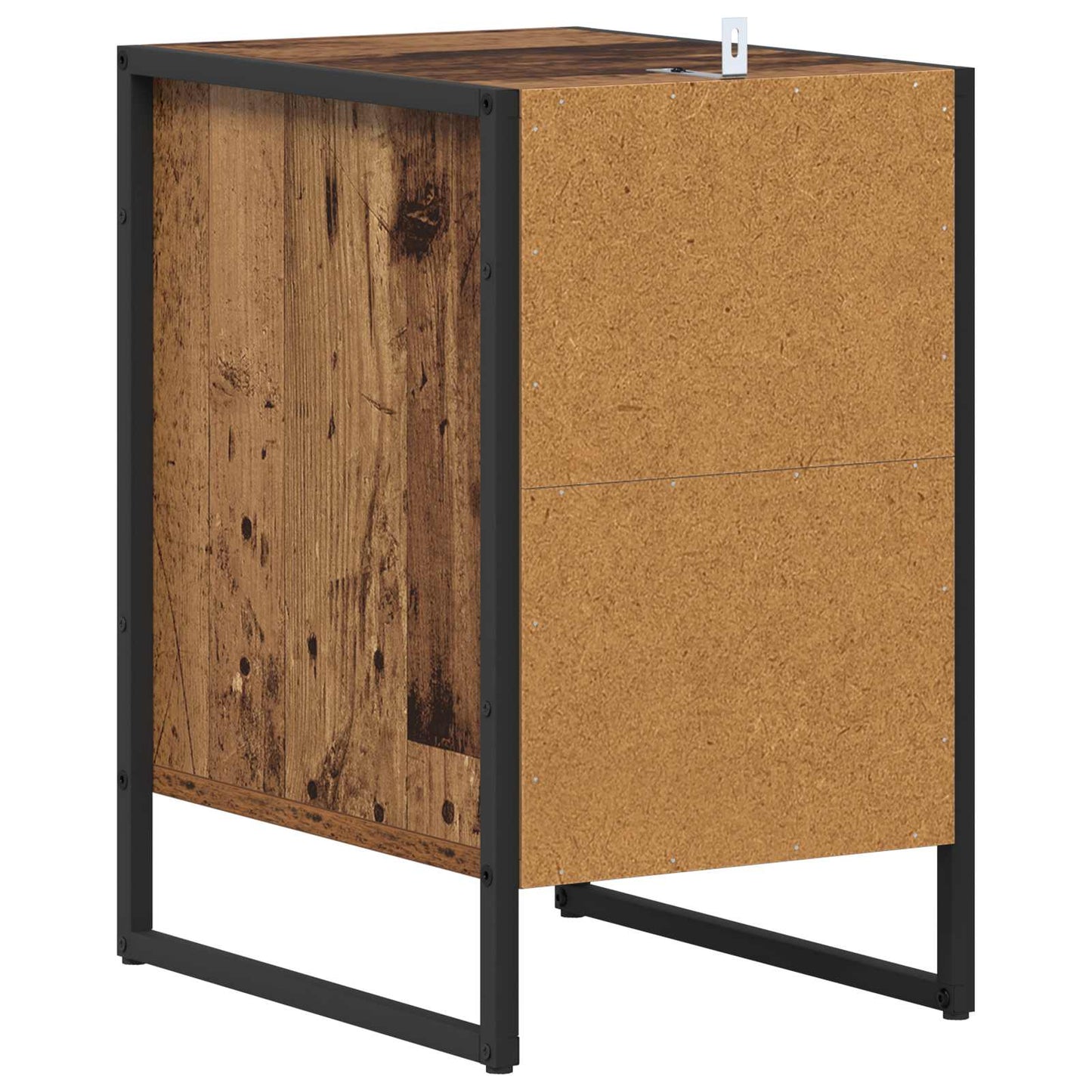 Sengebord 2 pcs Gammelt træ 39,5 x 30 x 50 cm Konstrueret træ