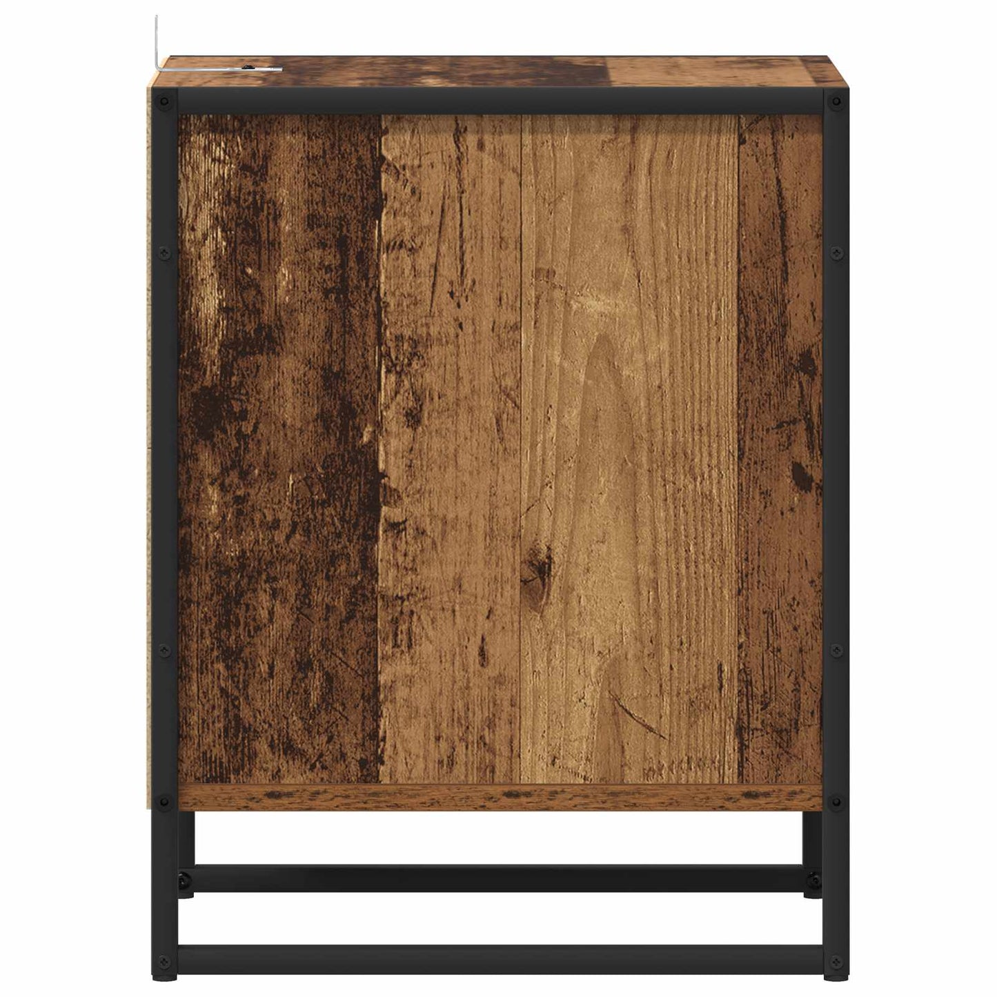 Sengebord 2 pcs Gammelt træ 39,5 x 30 x 50 cm Konstrueret træ