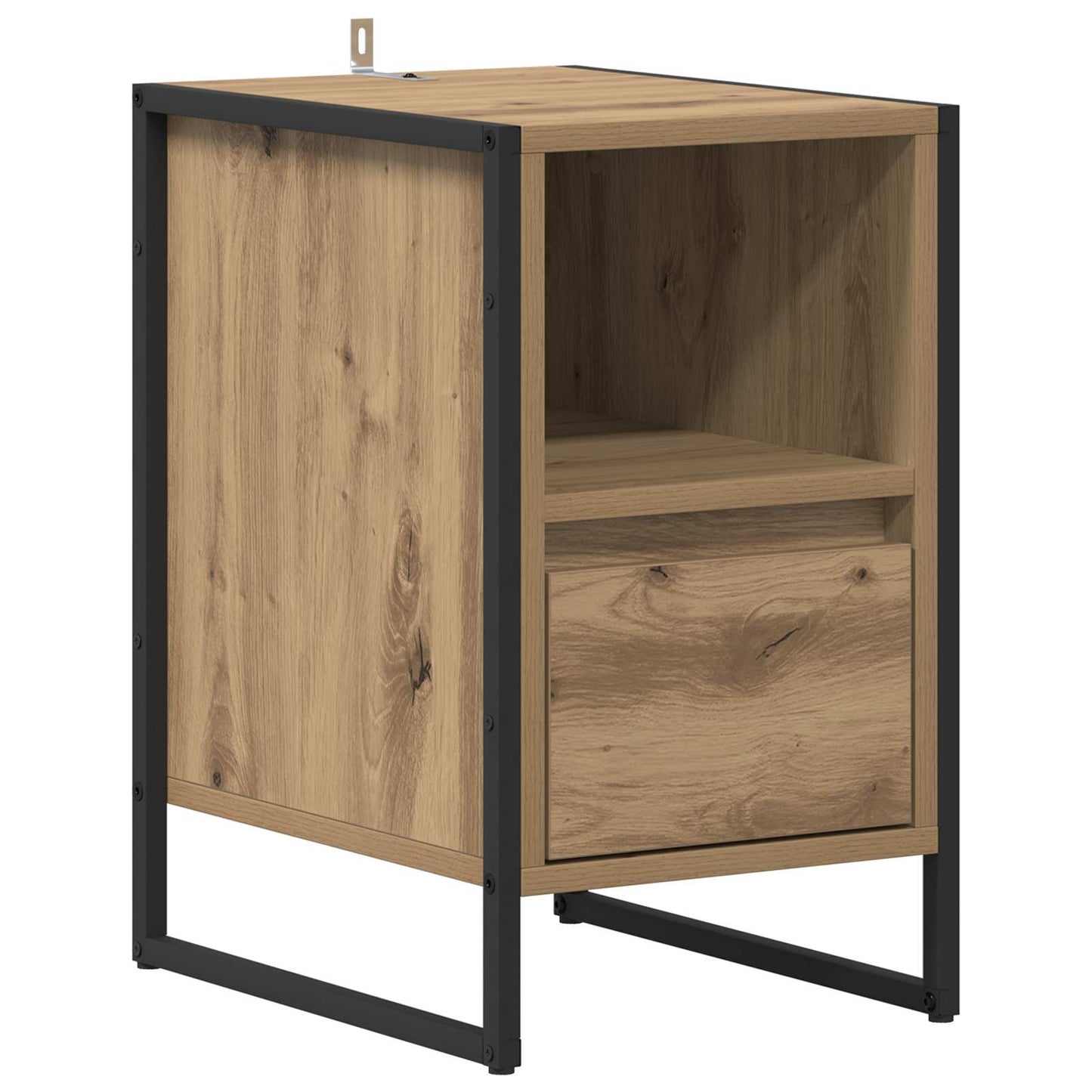 Sengebord 2 stk. Artisan eg 39,5 x 30 x 50 cm Konstrueret træ