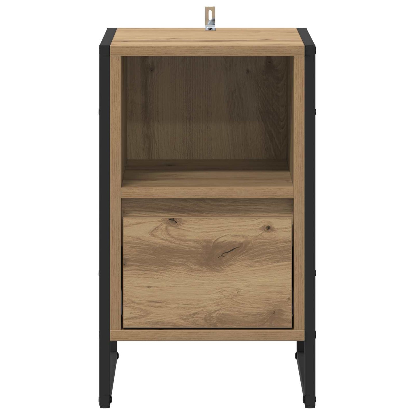 Sengebord 2 stk. Artisan eg 39,5 x 30 x 50 cm Konstrueret træ