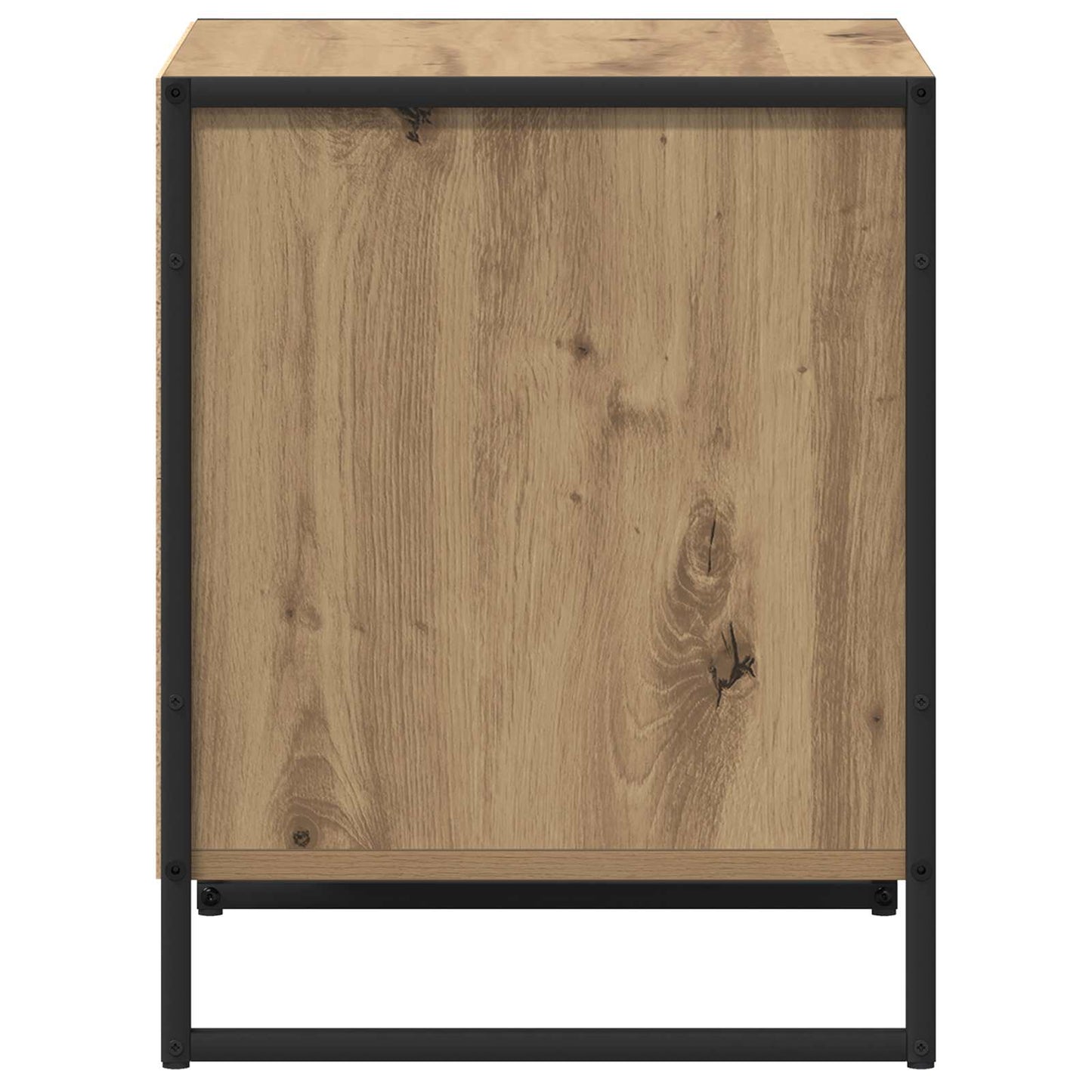 Sengebord 2 pcs Artisan eg 50 x 39,5 x 50 cm Konstrueret træ