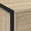 Sengebord 2 pcs Sonoma 50 x 39,5 x 50 cm Konstrueret træ