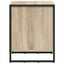 Sengebord 2 pcs Sonoma 50 x 39,5 x 50 cm Konstrueret træ