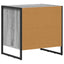Sengebord 2 pcs Grå Sonoma 50 x 39,5 x 50 cm Konstrueret træ