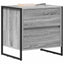 Sengebord 2 pcs Grå Sonoma 50 x 39,5 x 50 cm Konstrueret træ