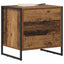 Sengebord 2 stk. Gammelt træ 50 x 39,5 x 50 cm Konstrueret træ