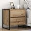 Sengebord Artisan eg 50 x 39,5 x 50 cm Konstrueret træ