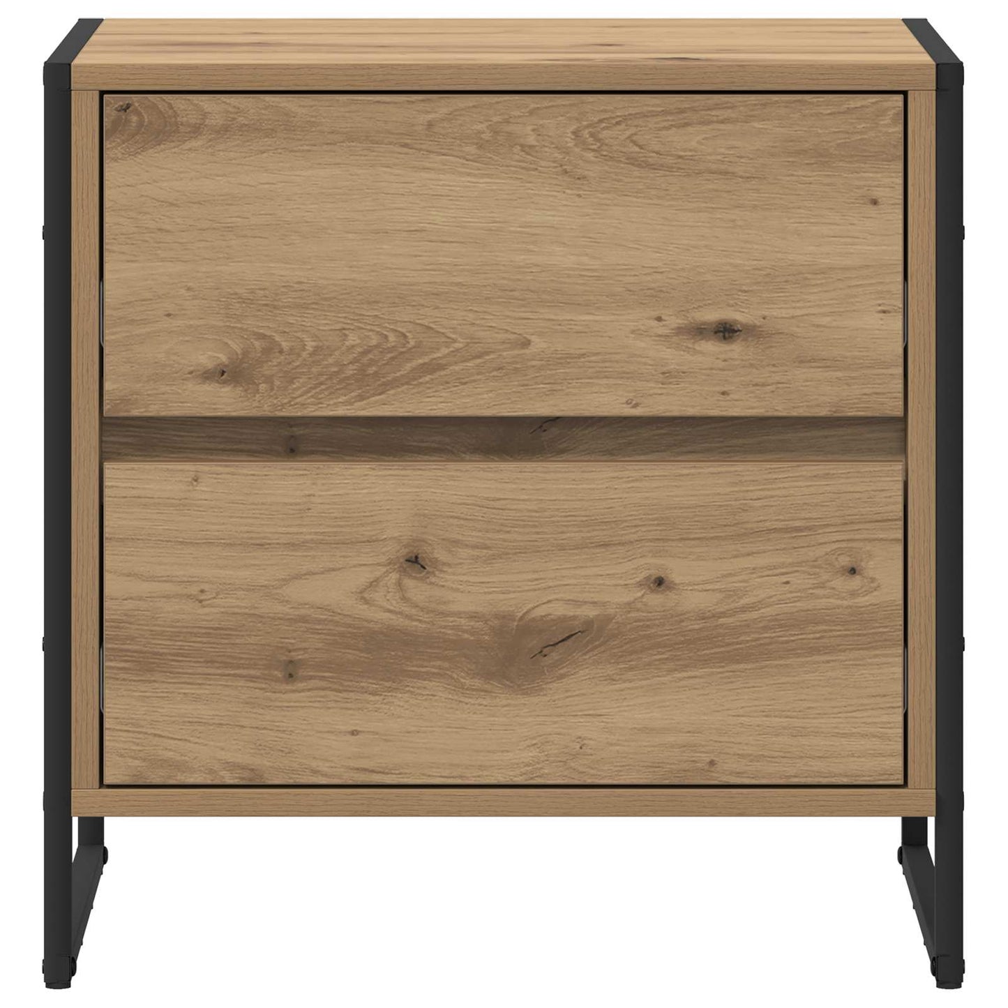 Sengebord Artisan eg 50 x 39,5 x 50 cm Konstrueret træ