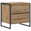 Sengebord 2 pcs Artisan eg 50 x 39,5 x 50 cm Konstrueret træ