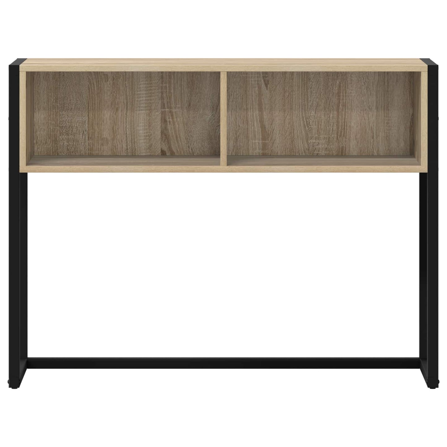 Endebord med opbevaring Sonoma 100 x 36 x 75 cm Konstrueret træ