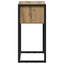 Endebord Artisan eg 100 x 36 x 75 cm Konstrueret træ