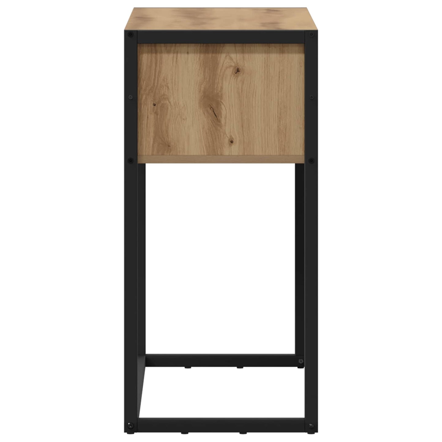 Endebord Artisan eg 100 x 36 x 75 cm Konstrueret træ