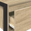 Endebord Sonoma 100 x 36 x 75 cm Konstrueret træ