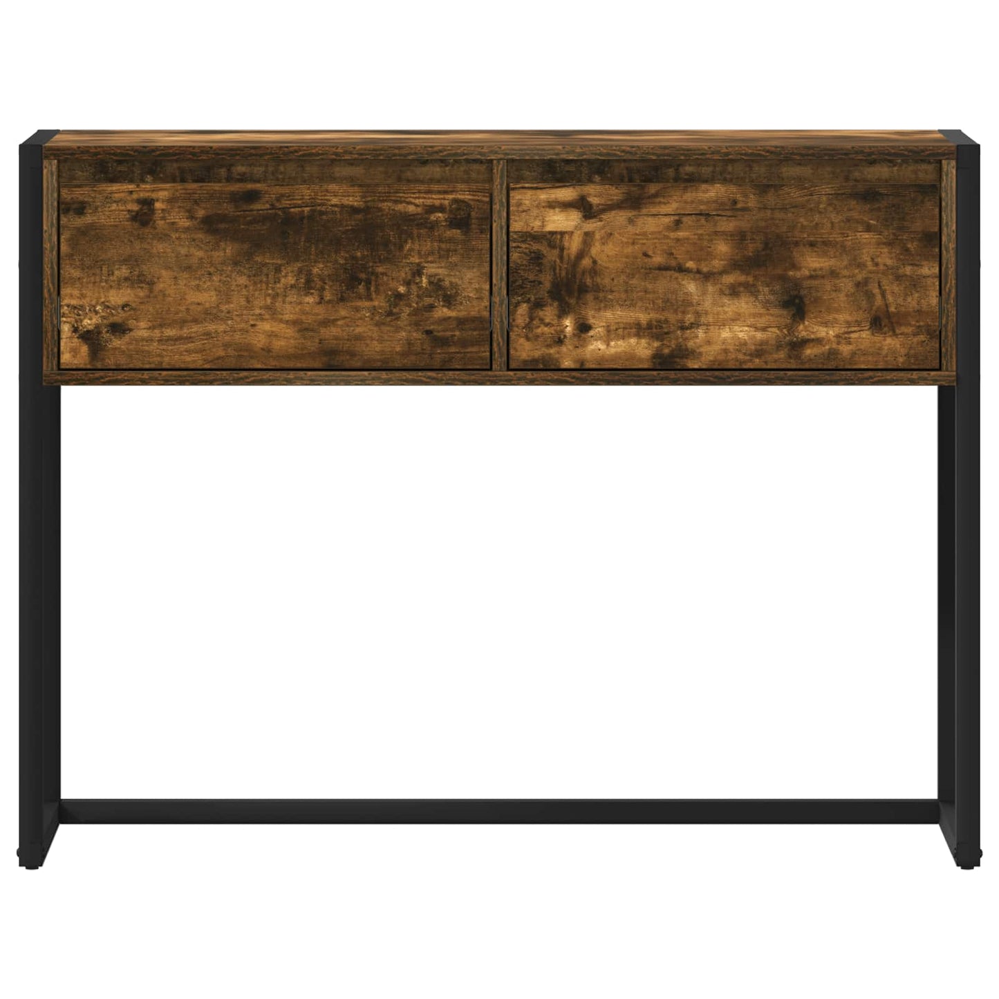 Endebord Røget Eg 100 x 36 x 75 cm Konstrueret træ