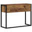 Endebord Gammelt træ 100 x 36 x 75 cm Konstrueret træ