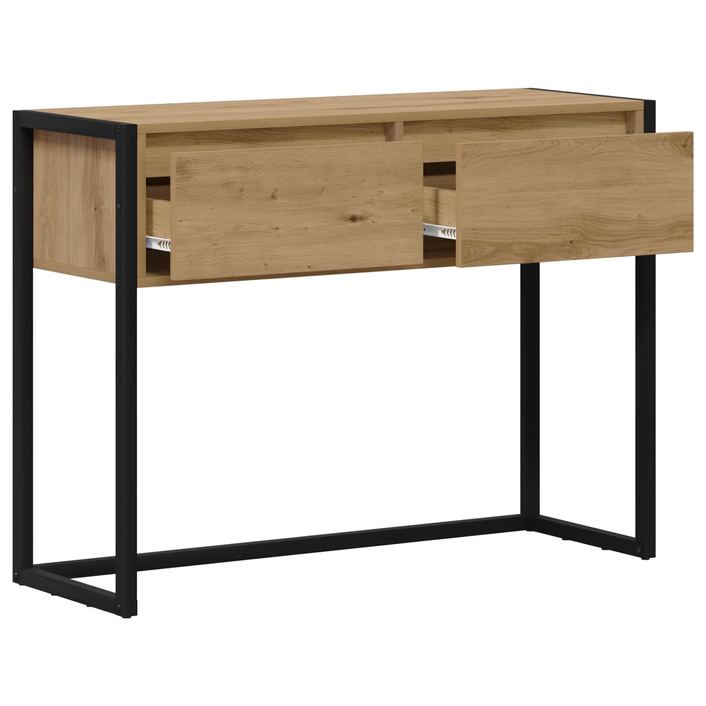 Endebord Artisan eg 100 x 36 x 75 cm Konstrueret træ