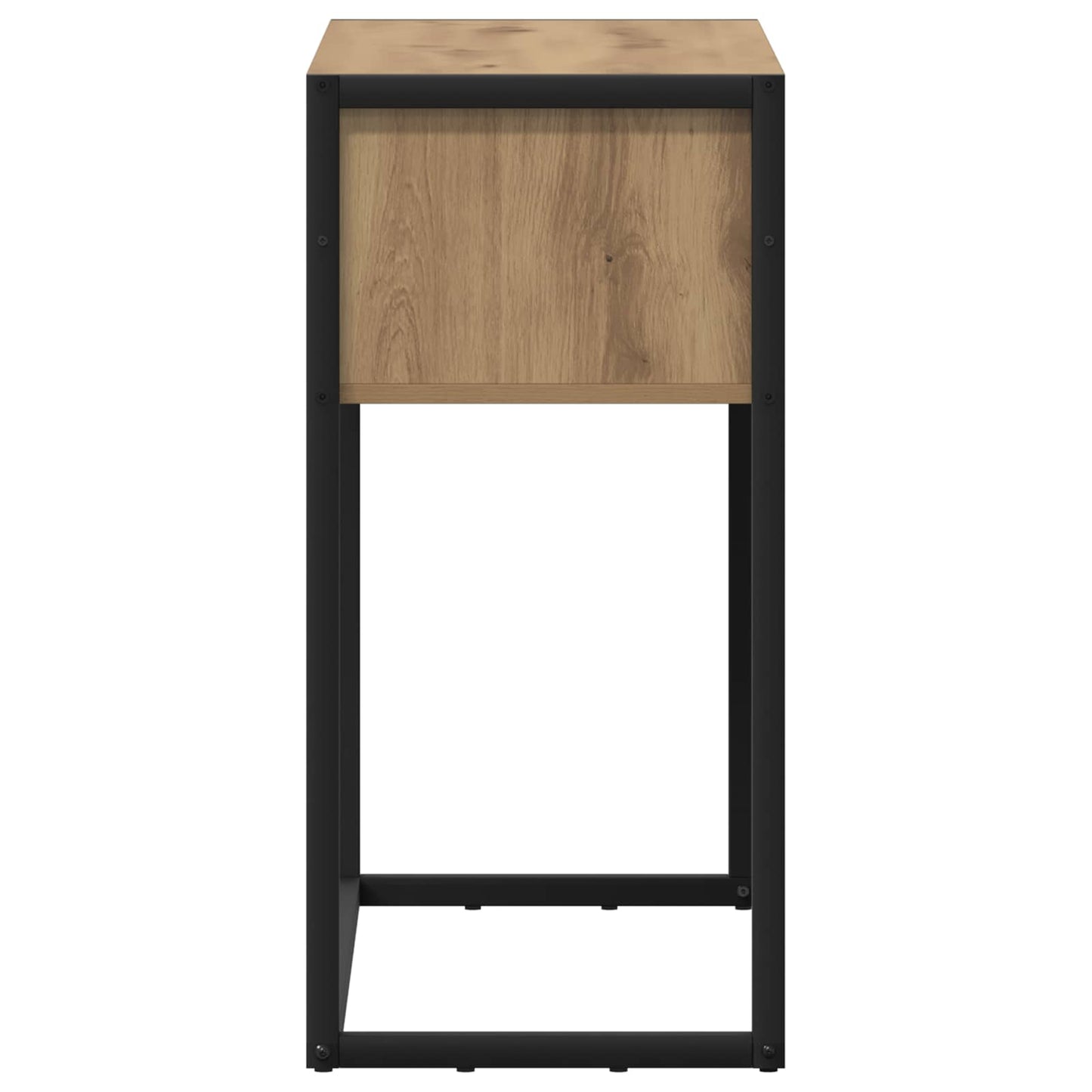 Endebord Artisan eg 100 x 36 x 75 cm Konstrueret træ