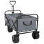 Foldbar indkøbsvogn med bremser Grå 89 x 63 x 96 cm