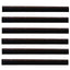 Skruemonterede dørbørste tætninger 6 pcs Brun 100 cm