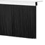 Skruemonterede dørbørste tætninger 6 pcs Sølv 100 cm