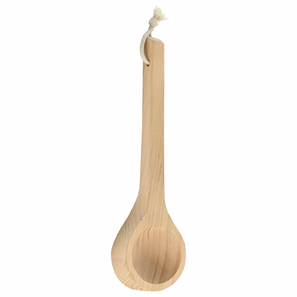 Sauna Spand 2 pcs Brun Massivt fyrretræ og hamp