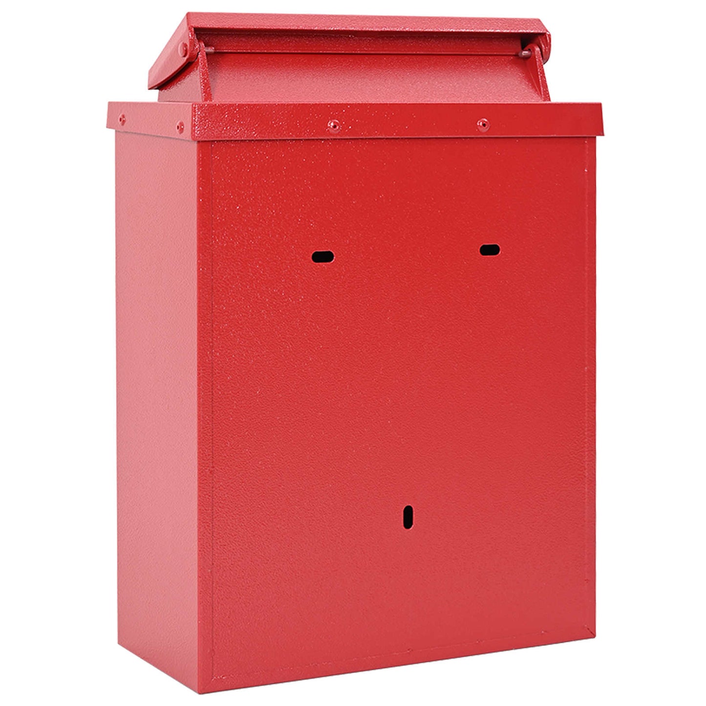 Væghængt Postkasse med dør Rød 29 x 13 x 41 cm Gustt aluminium