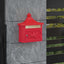 Væghængt Postkasse Rød 40,5 x 16 x 45 cm Gustt aluminium