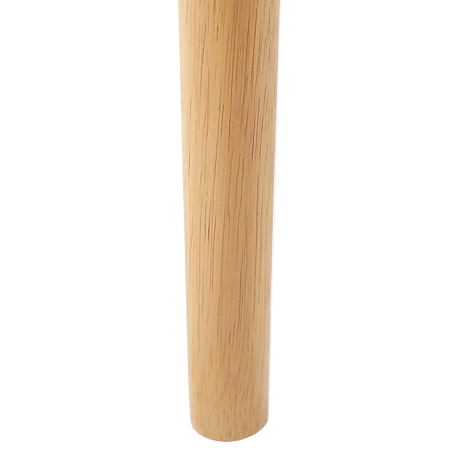 Spisestuestol 2 pcs Naturfarvet Massiv Gummitræ