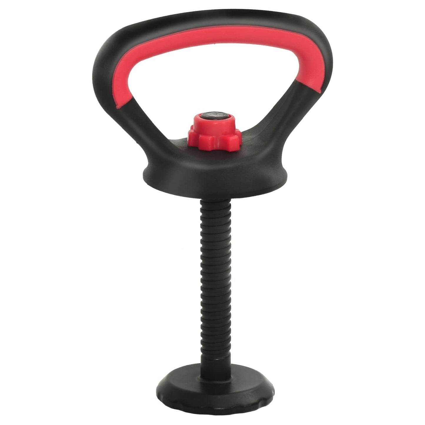 4-i-1 Dumbbell Barbell Kettlebell Sæt 30 kg Sort og rød