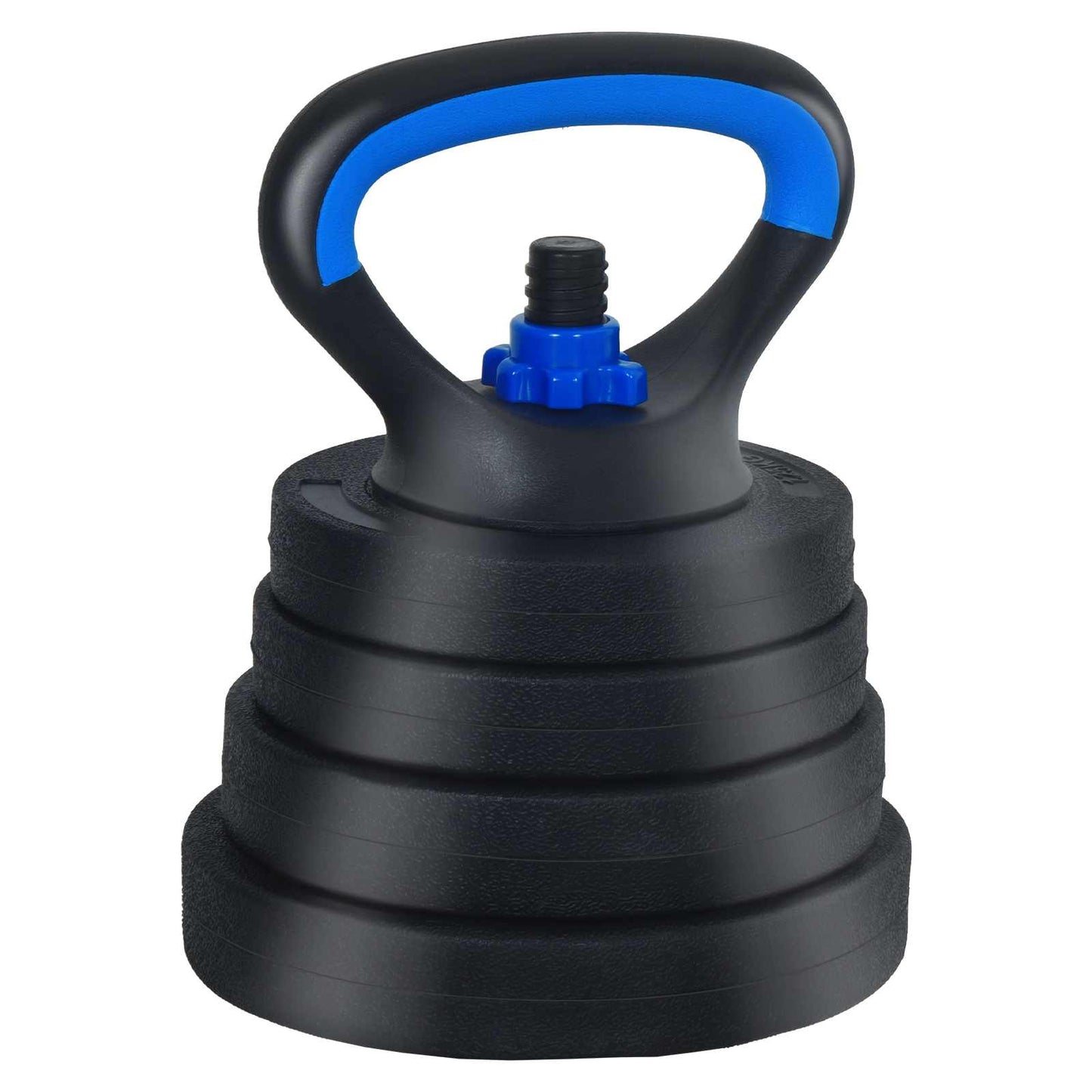 4-i-1 Håndvægte Barbell Kettlebell Sæt 30 kg Sort og Blå