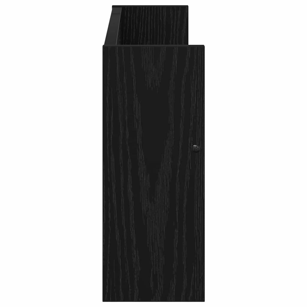 Magasin Rack 2 stk. Sort eg 60 x 12 x 30 cm Konstrueret træ