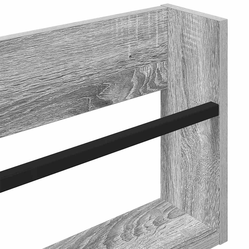 Magasin Rack Grå Sonoma 60 x 12 x 30 cm Konstrueret træ