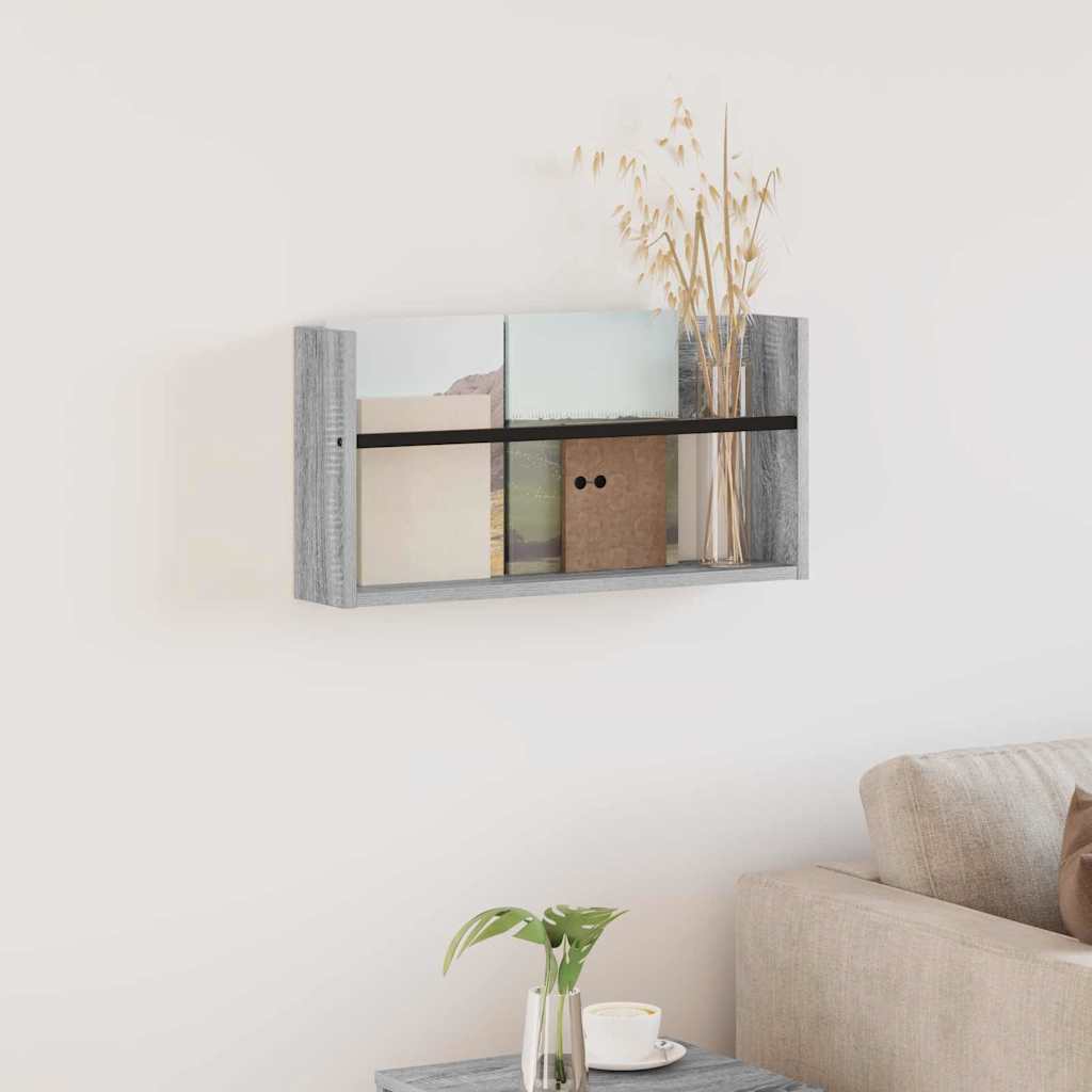 Magasin Rack Grå Sonoma 60 x 12 x 30 cm Konstrueret træ