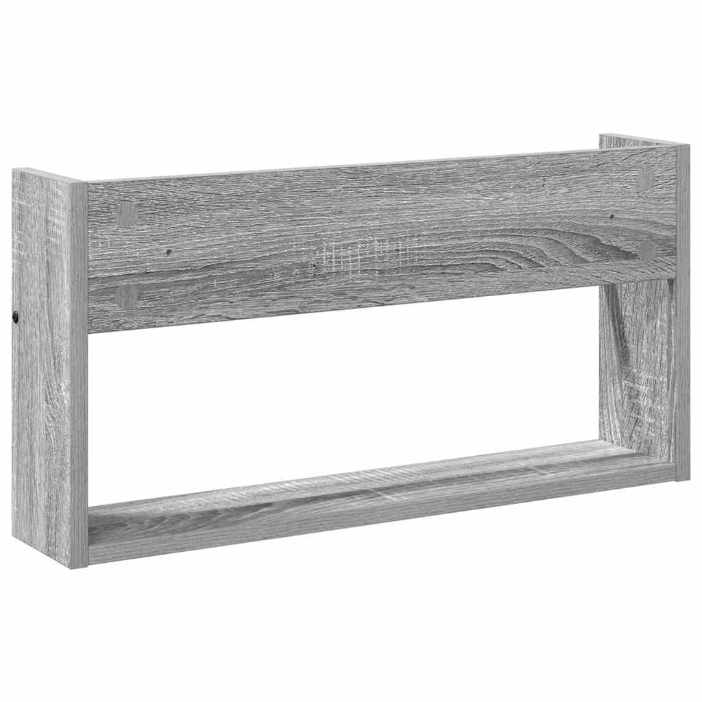 Magasin Rack Grå Sonoma 60 x 12 x 30 cm Konstrueret træ
