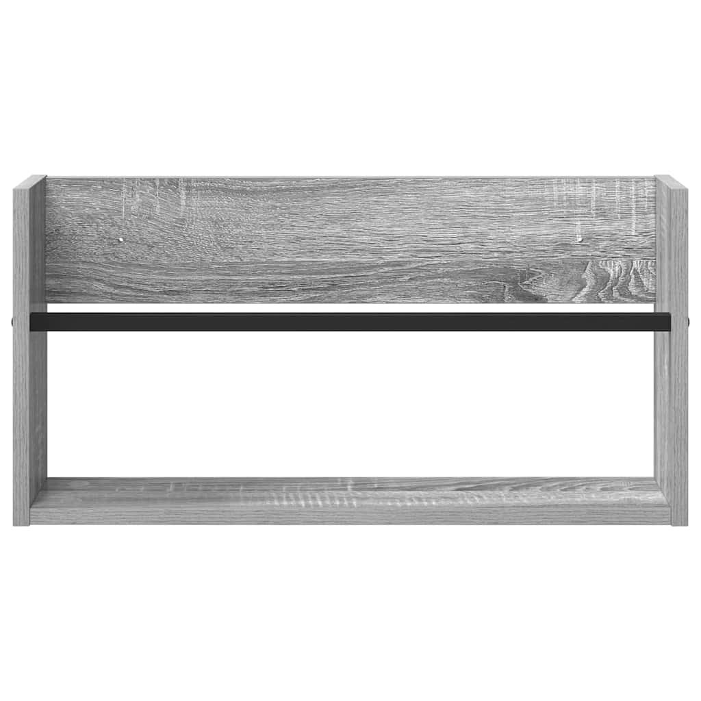 Magasin Rack Grå Sonoma 60 x 12 x 30 cm Konstrueret træ