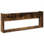 Magasin Rack 2 stk. Røget eg 80 x 12 x 30 cm Konstrueret træ