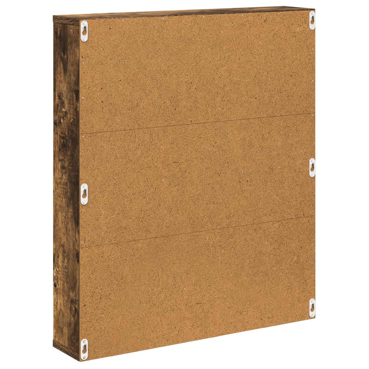 Magasin Rack 2 stk. Røget eg 60 x 12 x 70 cm Konstrueret træ