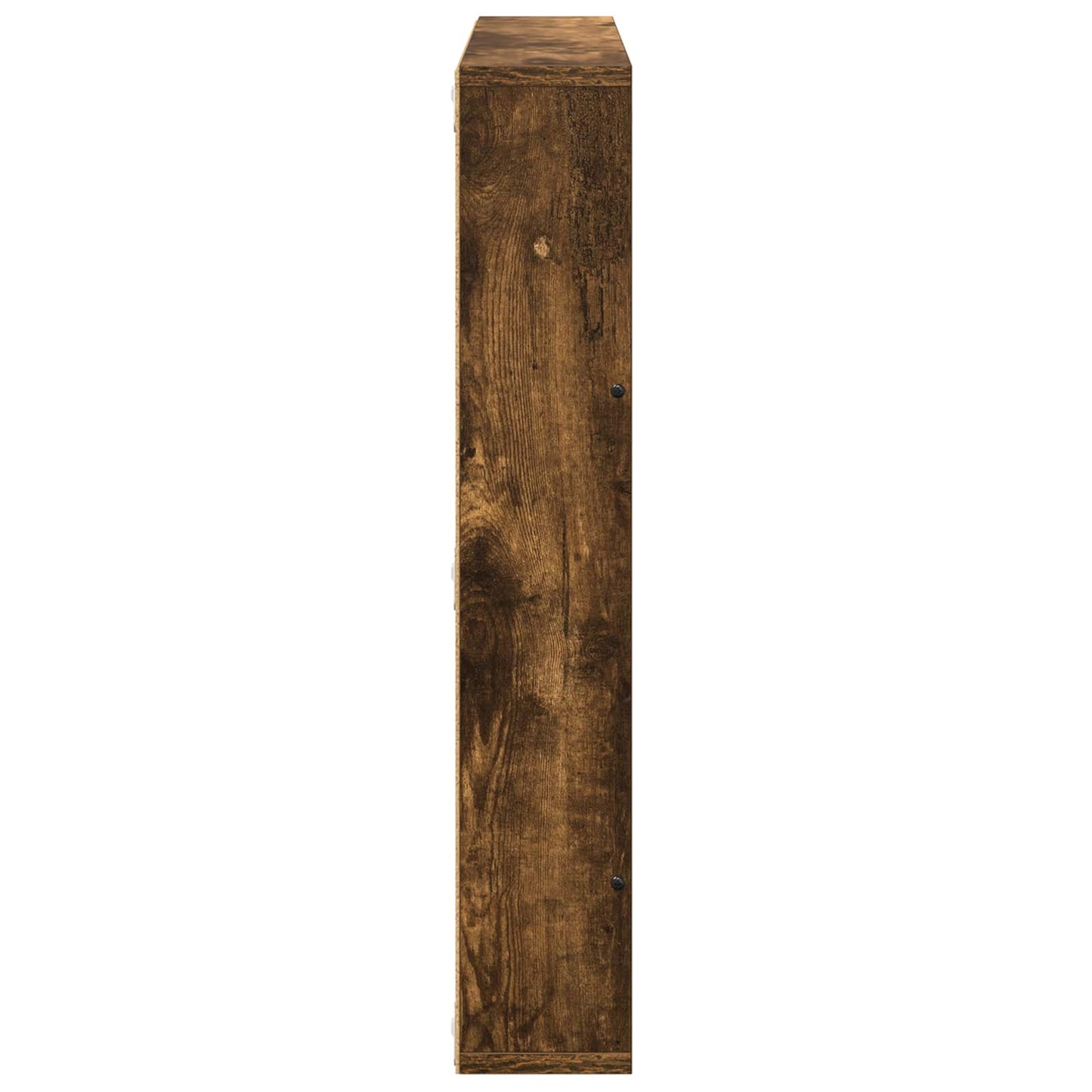 Magasin Rack 2 stk. Røget eg 60 x 12 x 70 cm Konstrueret træ