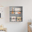 Magasin Rack Grå Sonoma 60 x 12 x 70 cm Konstrueret træ