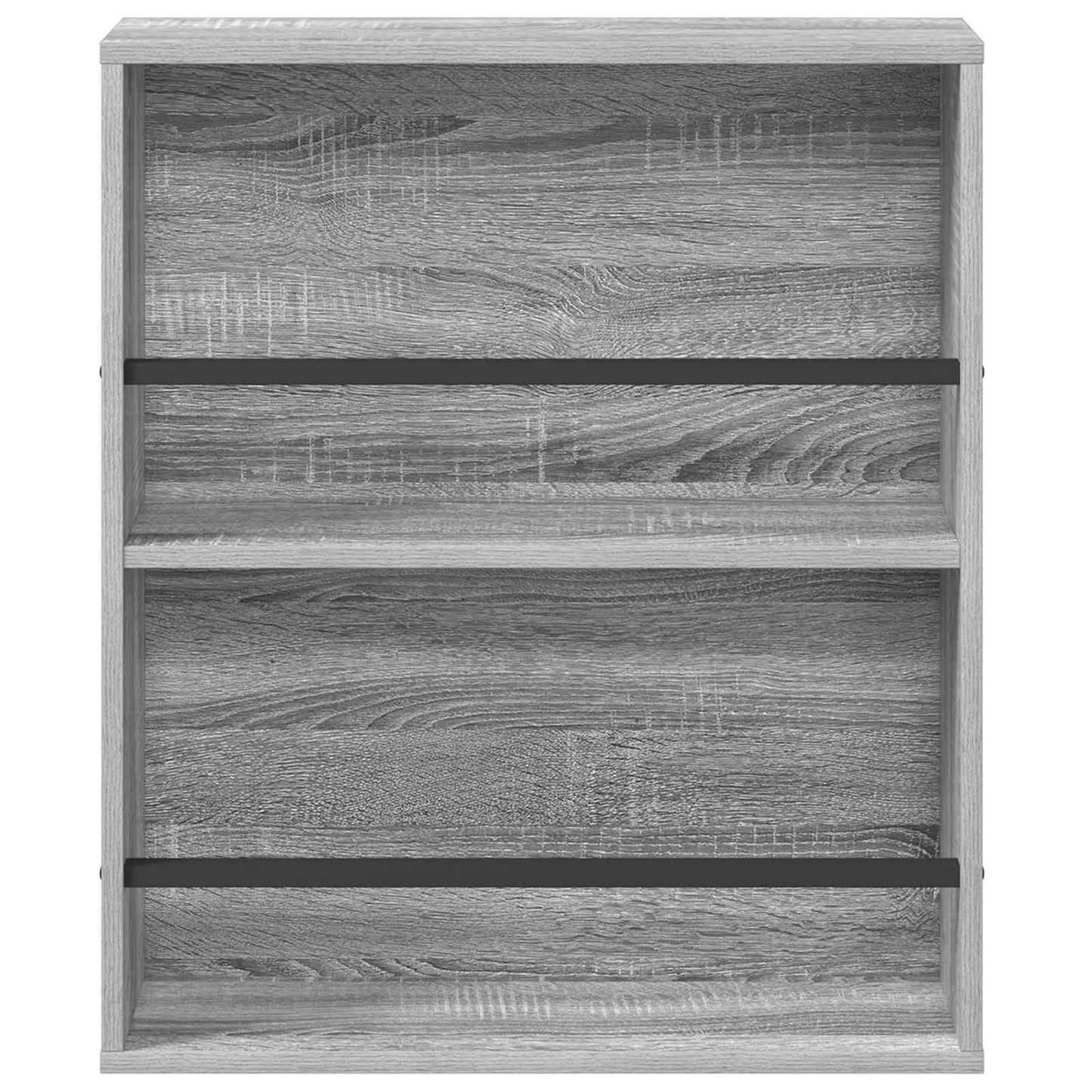 Magasin Rack 2 stk. Grå Sonoma 60 x 12 x 70 cm Konstrueret træ