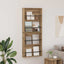 Magasin Rack med hylde 2 stk. Artisan Egetræ 60 x 12 x 70 cm