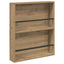 Magasin Rack med hylde 2 stk. Artisan Egetræ 60 x 12 x 70 cm