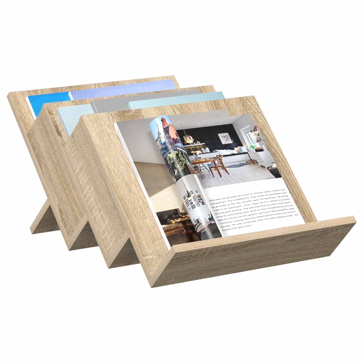 Magasin Rack Sonoma eg 53 x 40 x 28,5 cm Konstrueret træ