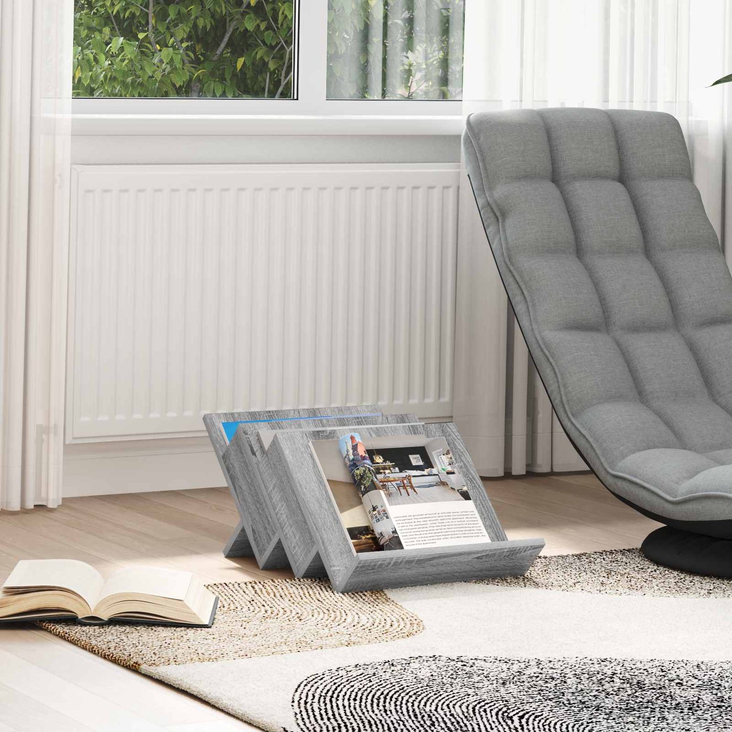 Magasin Rack Grå Sonoma 53 x 40 x 28,5 cm Konstrueret træ