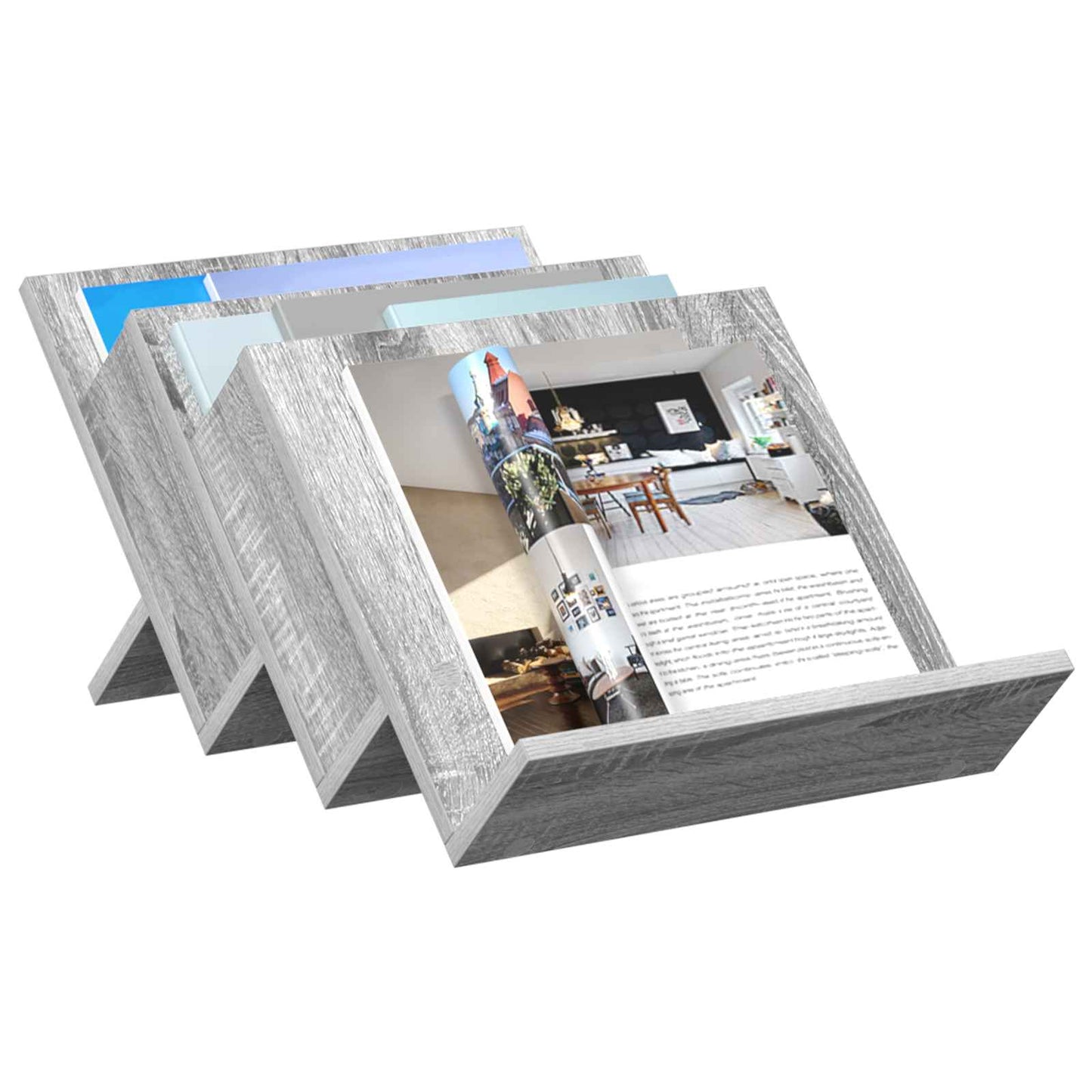 Magasin Rack Grå Sonoma 53 x 40 x 28,5 cm Konstrueret træ