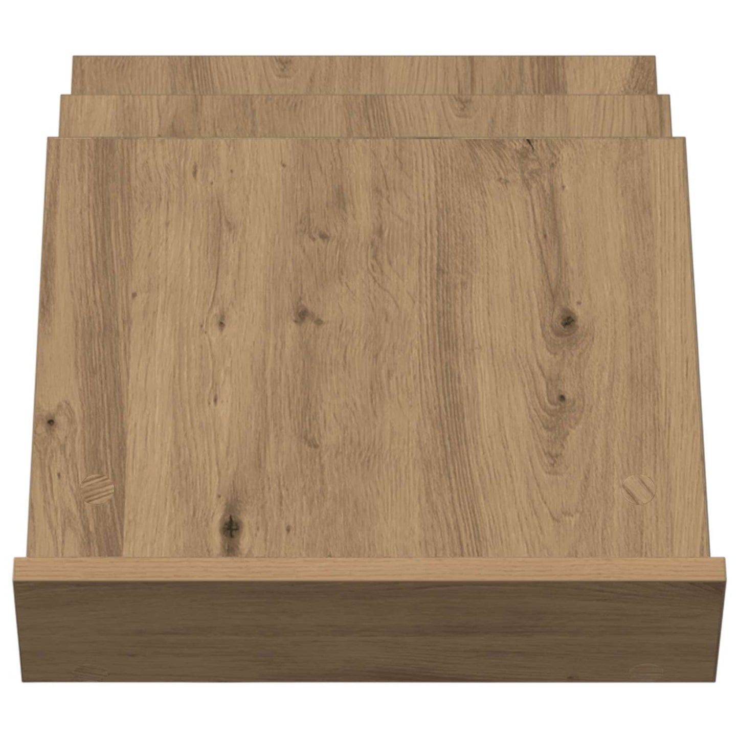 Magasin Rack Artisan Egetræ 53 x 40 x 28,5 cm Konstrueret træ
